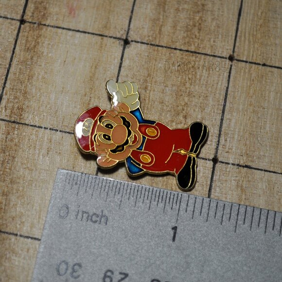 Vintage Rare 1988 Nintendo Super Mario Bros. Character Enamel Lapel Pin - Picture 5 of 6